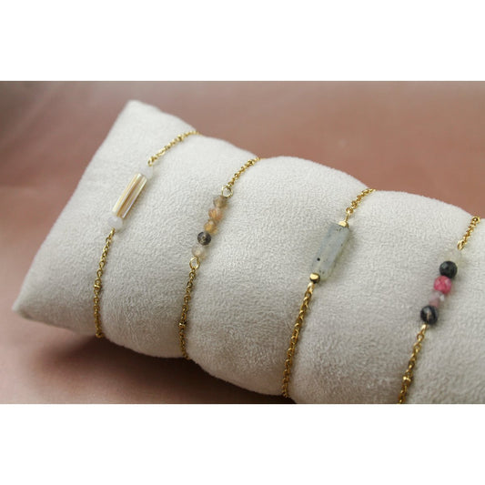 Armband Sonnensteine - Gold
