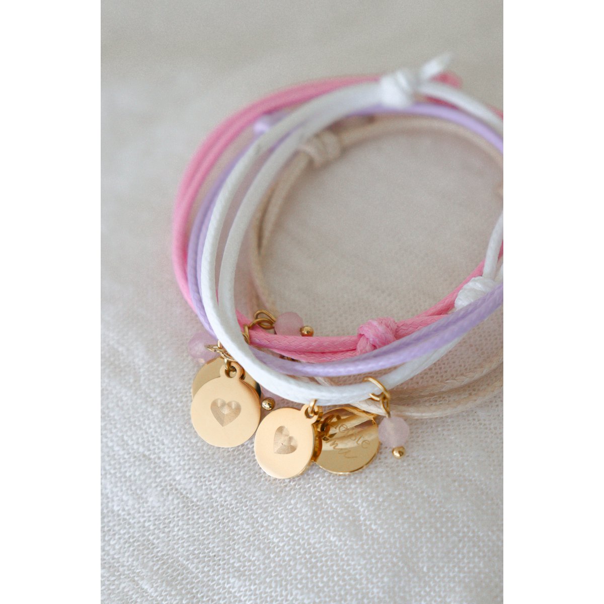 Armband Liebste Oma – Farbe wählen – Gold