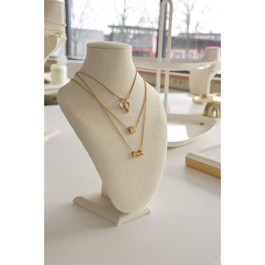 Herzen Collier - Gold