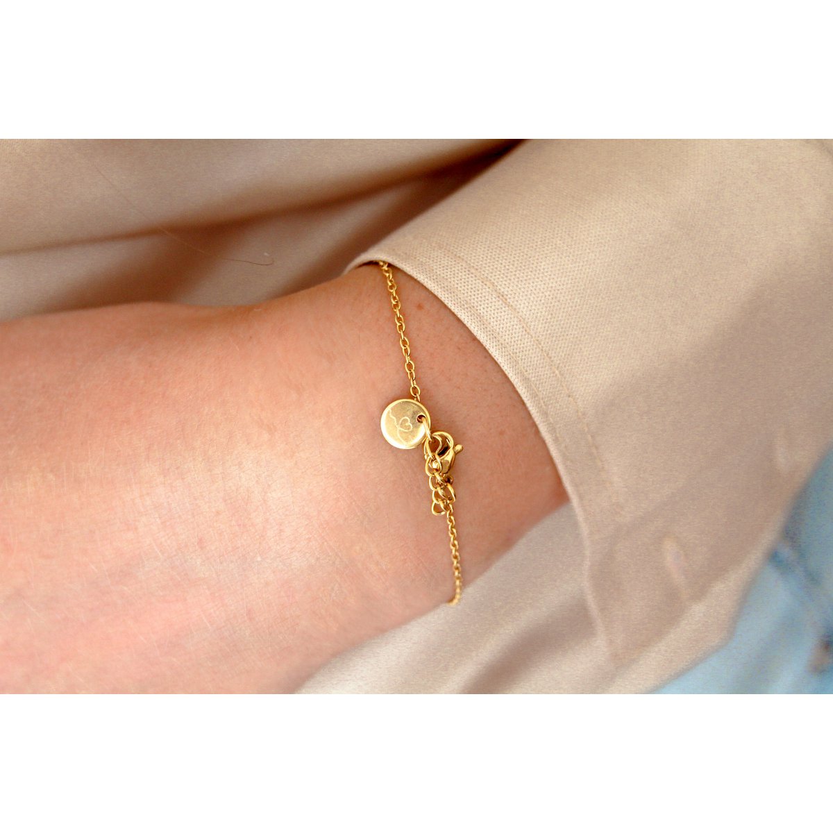 Armband Love Charm – Gold