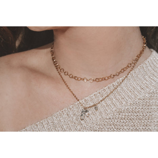 Halskette Runde Glieder – Gold