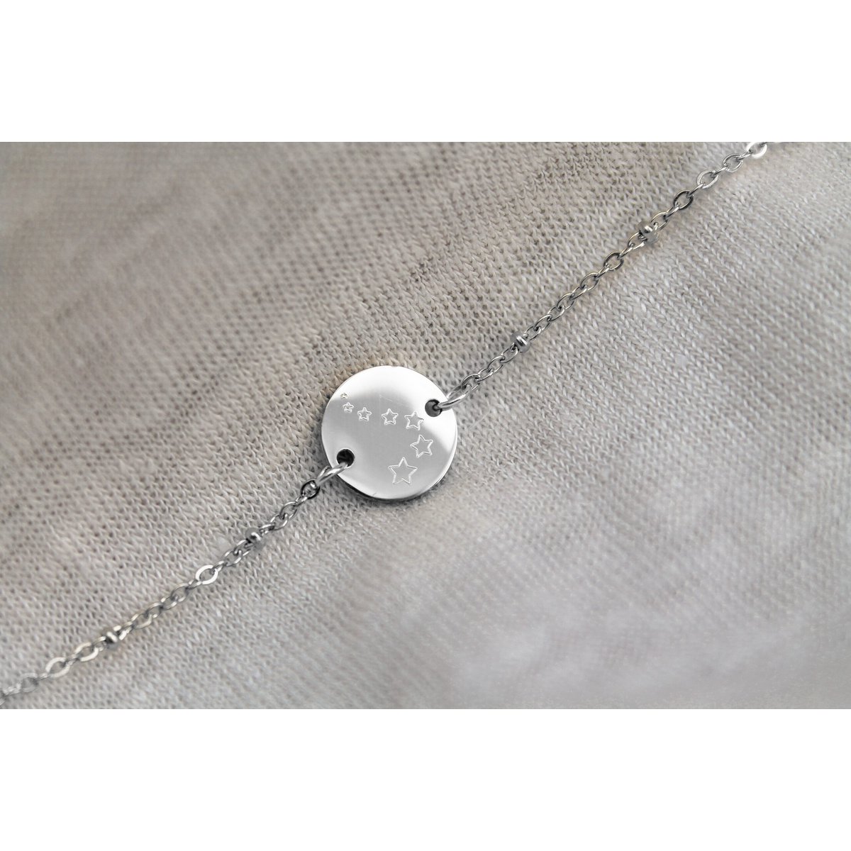 Armband Stern Kind Trost Geschenk – Silber