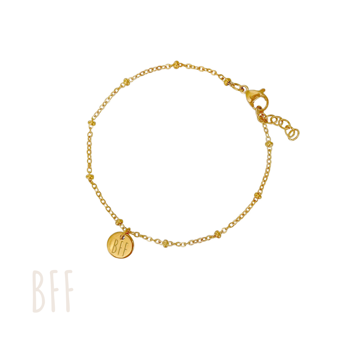 Armband „Beste Freunde“ – Gold