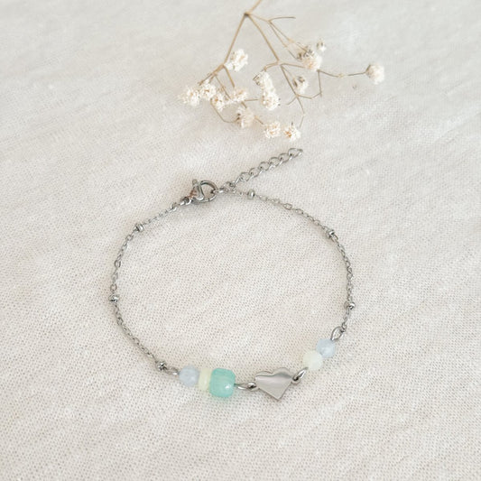 Armband Verbindung und Gleichgewicht - Silber