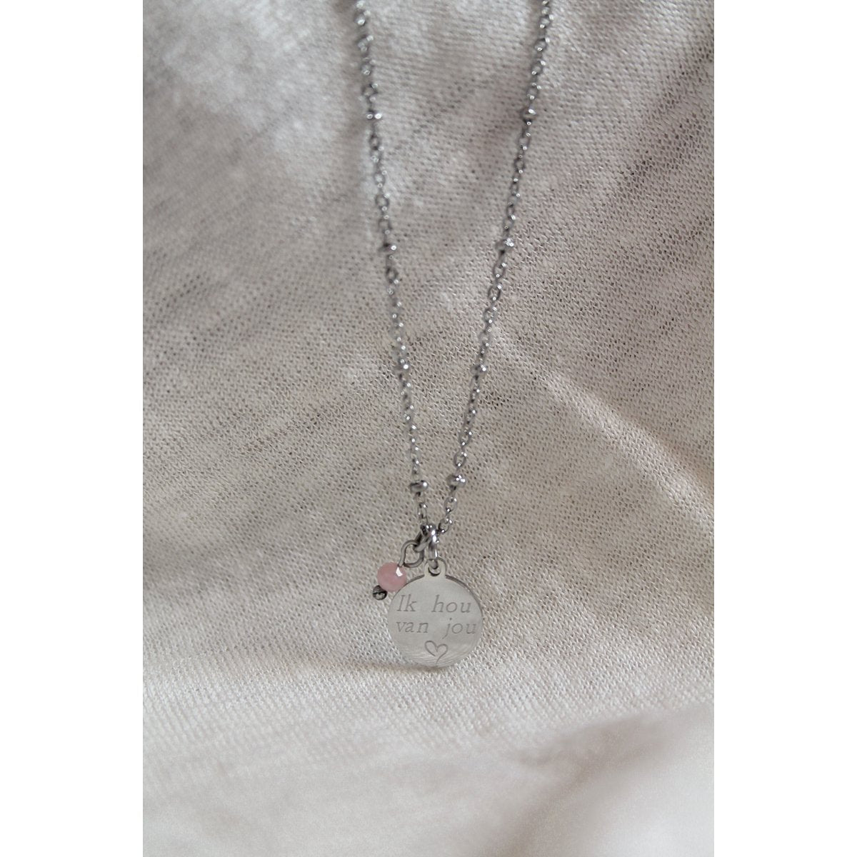 Halskette Ich liebe dich - Silber