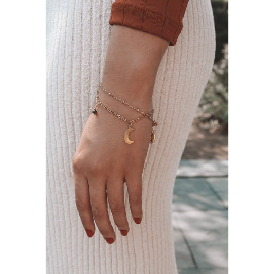 Armband Kugelkette – Gold