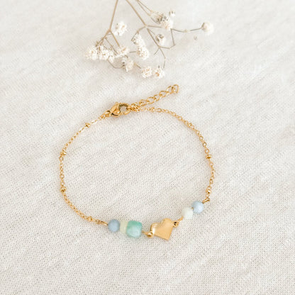 Armband Verbindung und Gleichgewicht - Gold