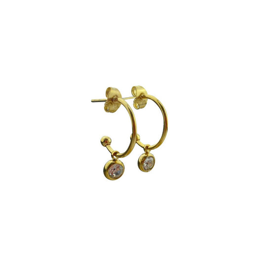 Ohrringe Kristall – Gold