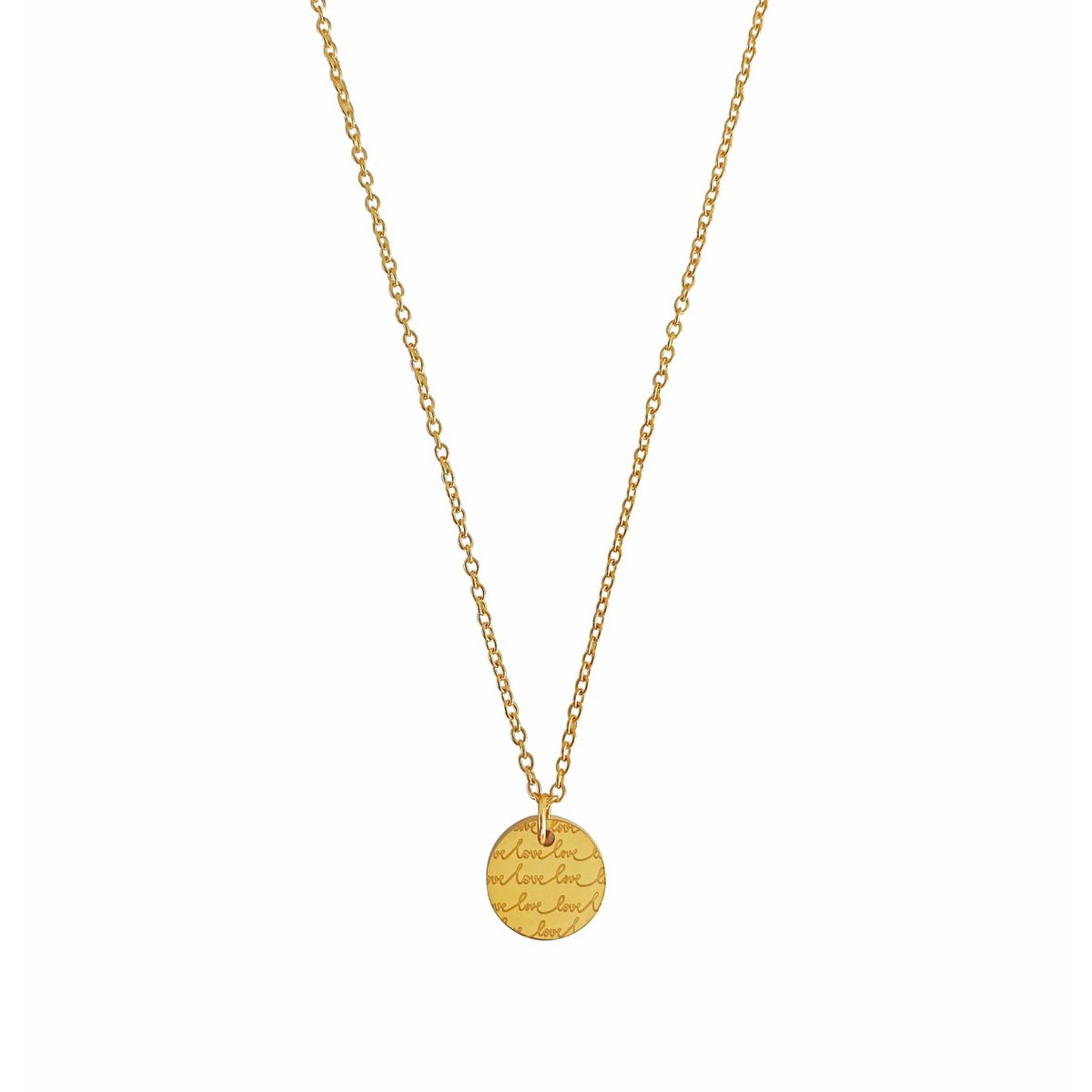 Halskette Love love Love - Gold