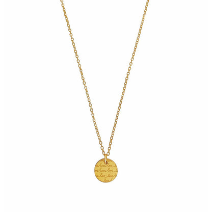 Halskette Love love Love - Gold