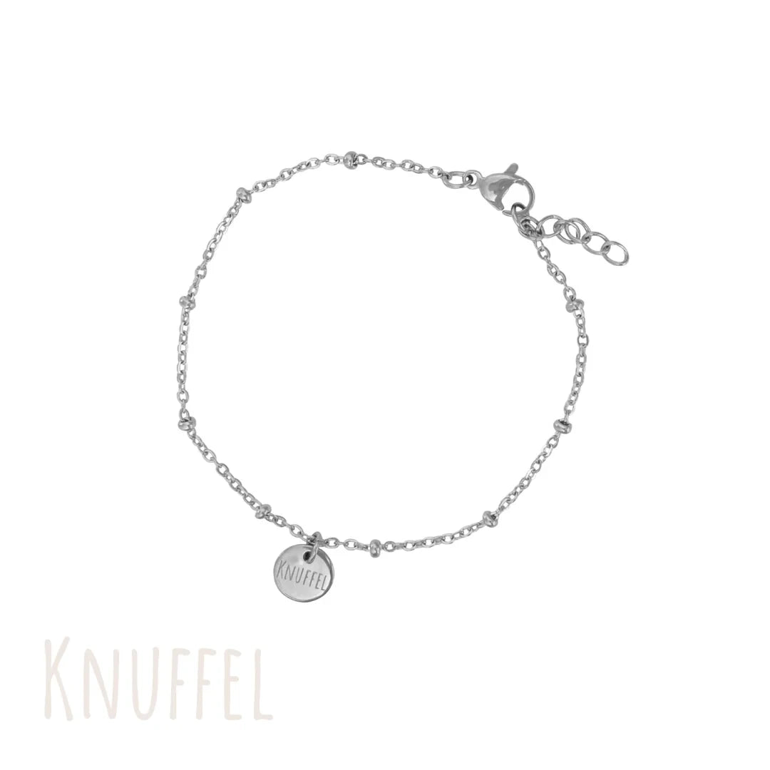 Kuscheliges Charmearmband - Silber