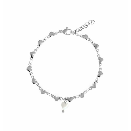 Herzen Armband - Silber
