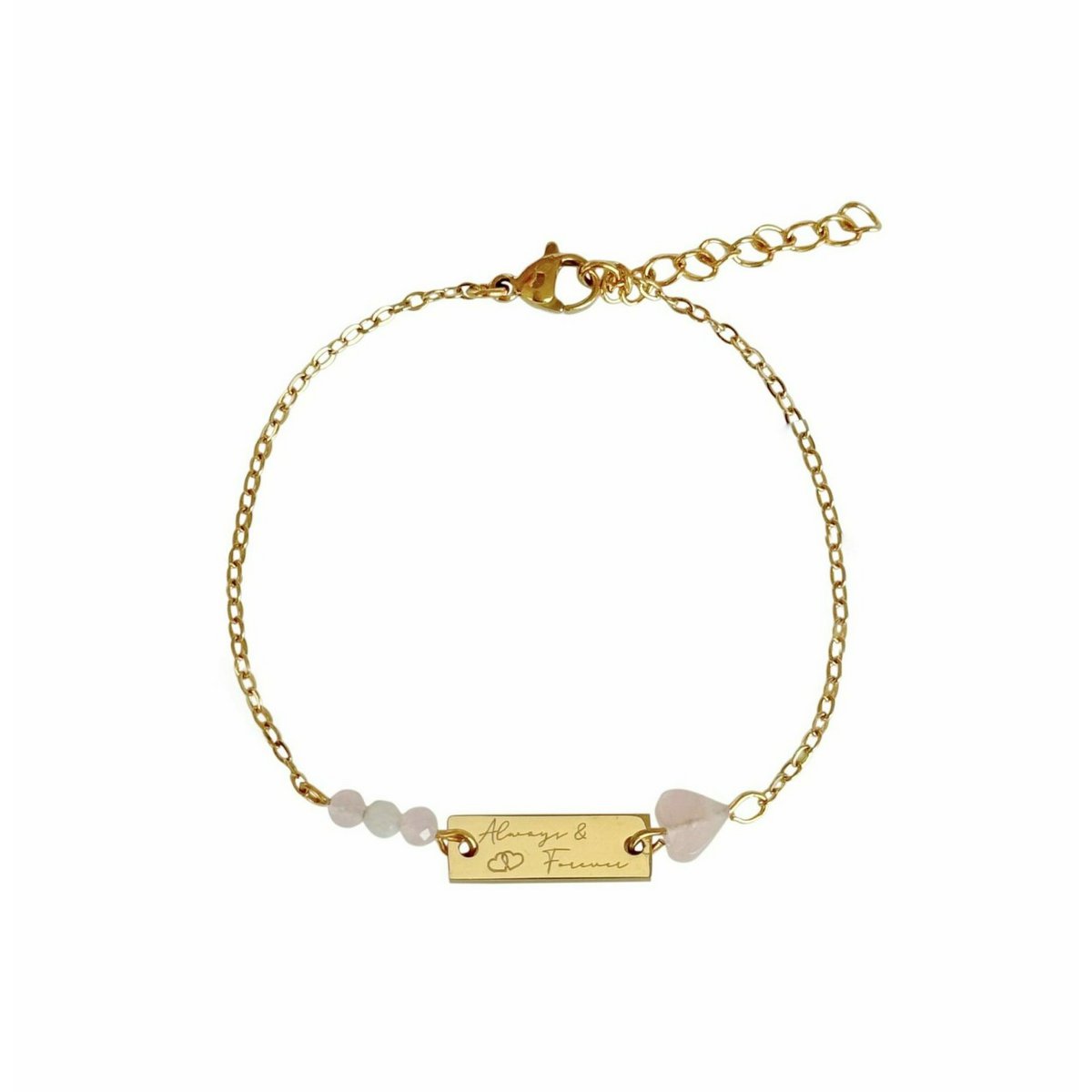 Armband „Immer & für immer“ – Gold