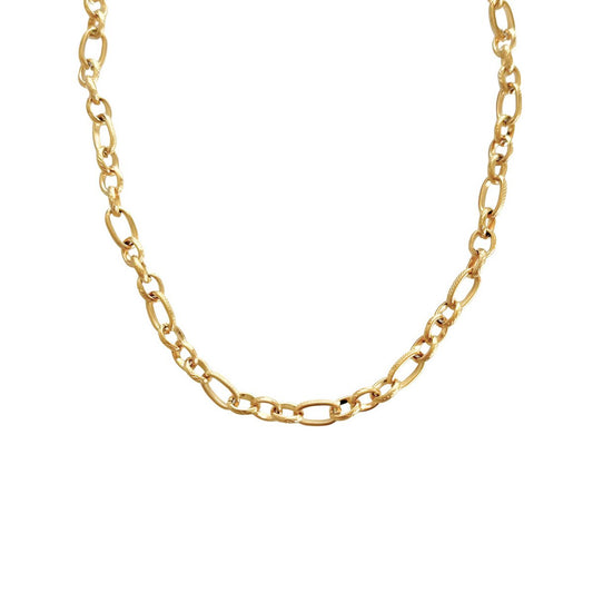 Crazy Link Halskette - Gold