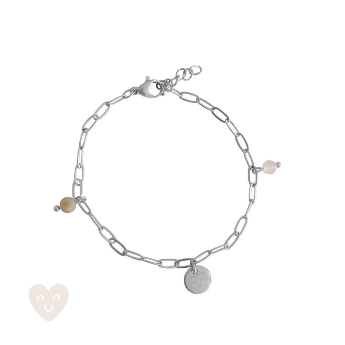 Glückliches Armband – Silber