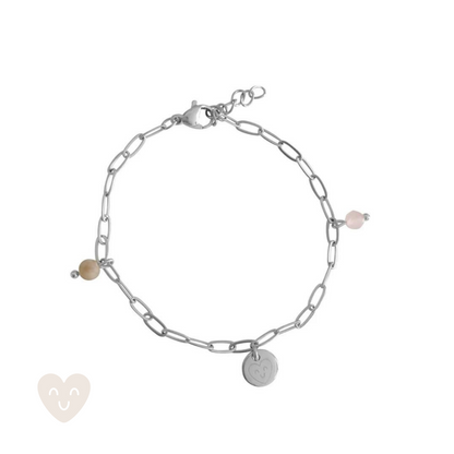 Glückliches Armband – Silber