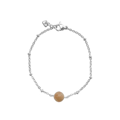 Armband Mondstein – Silber