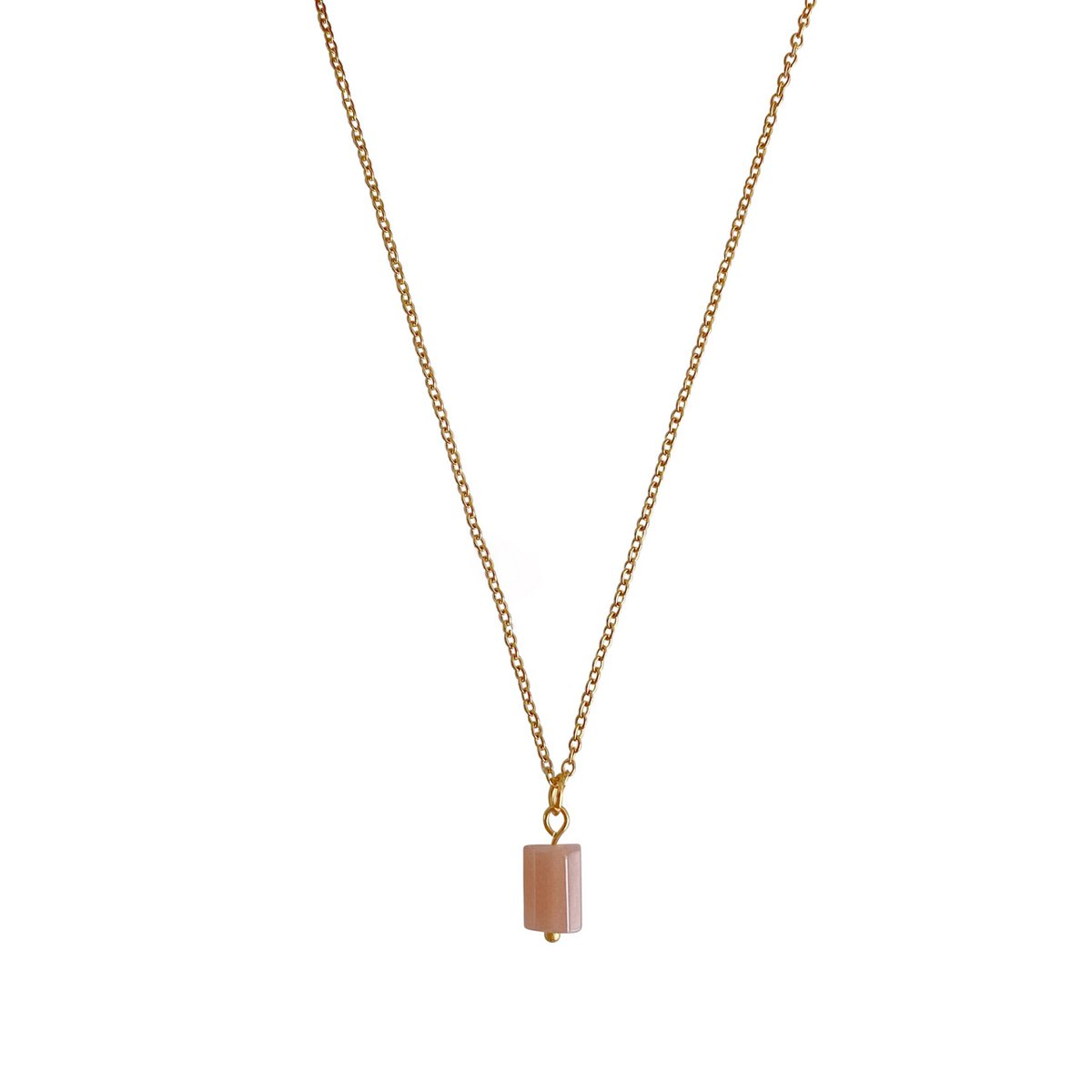 Sonnenstein-Halskette – Gold