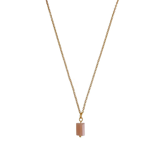 Sonnenstein-Halskette – Gold