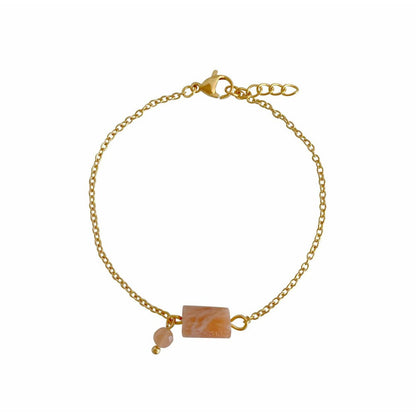 Sonnenstein-Armband – Gold