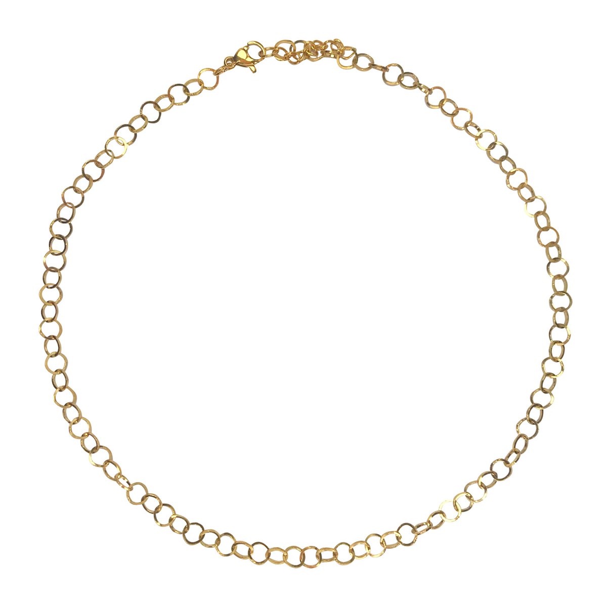 Halskette Runde Glieder – Gold