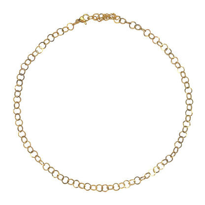 Halskette Runde Glieder – Gold