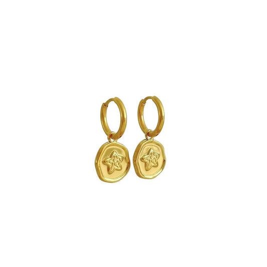 Ohrringe Seestern - Gold