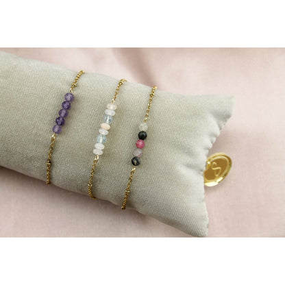 Armband Amethyst - Gold