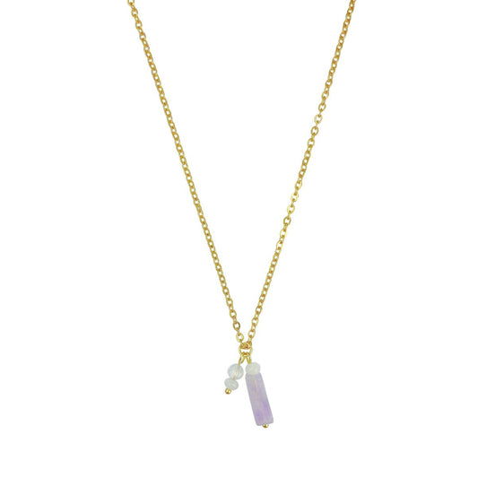 Halskette Amethyst – Gold