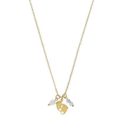 Baby Feet Loving Beginning Halskette – Gold
