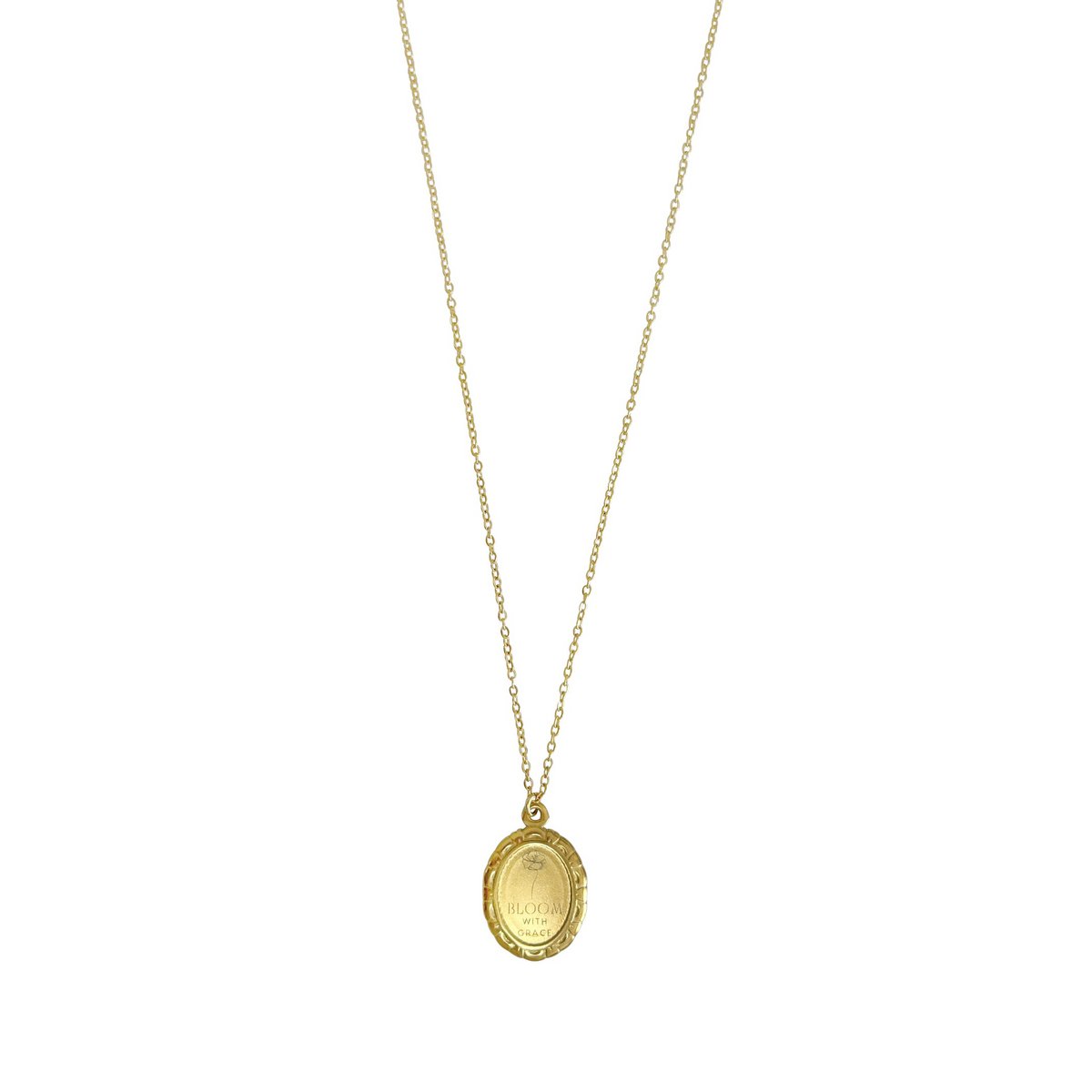 Halskette „Bloom With Grace“ – Goldfarben