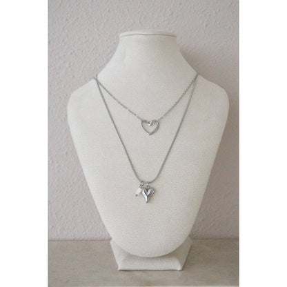 Herzen Collier - Silber