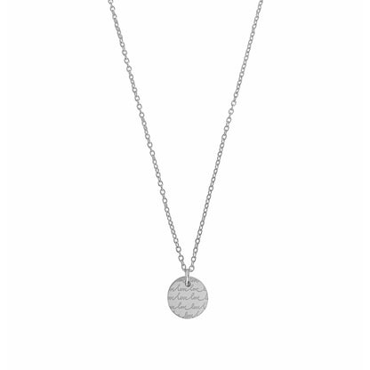 Halskette Love Love Love – Silber