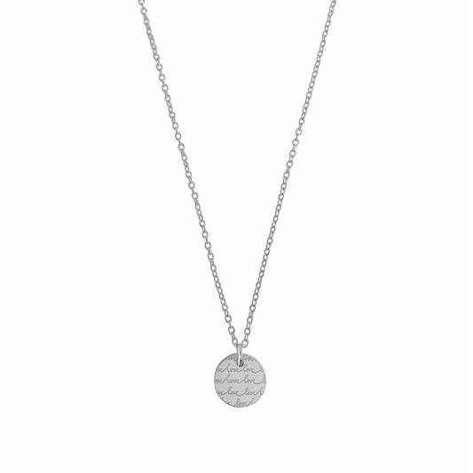 Halskette Love Love Love – Silber