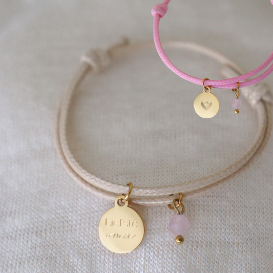 Armband Liebste Oma – Farbe wählen – Gold