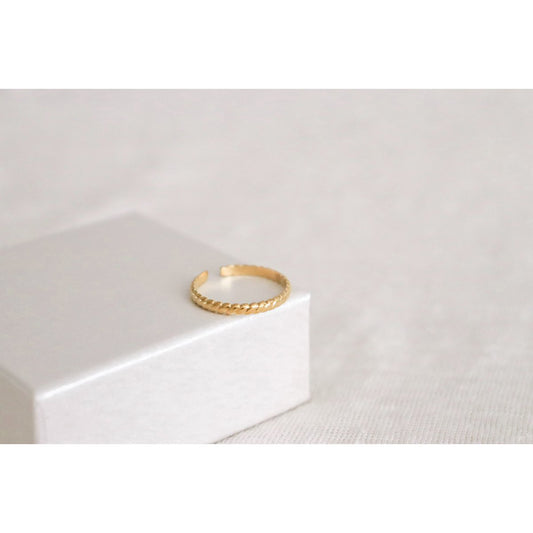 Croissant-Ring – Gold