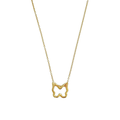 Schmetterlingskette - Gold