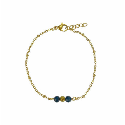 Armband Gold Obsidian - Gold