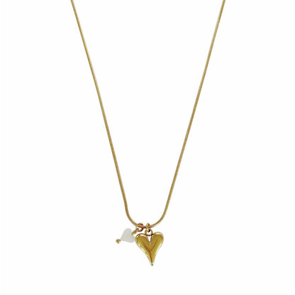 Herzen Collier - Gold