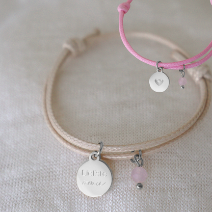 Armband Liebste Oma – Farbe wählen – Silber