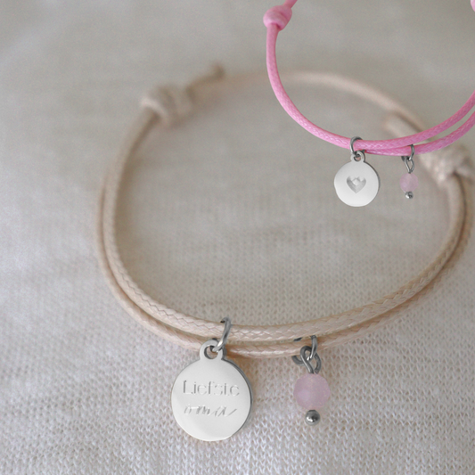 Armband Liebste Oma – Farbe wählen – Silber