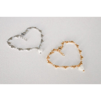 Herzen Armband - Gold