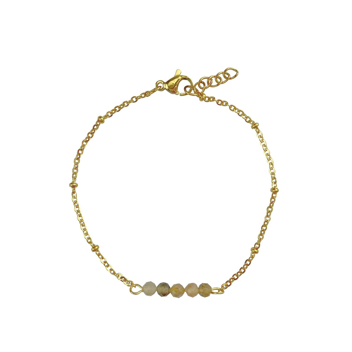 Armband Sonnensteine - Gold