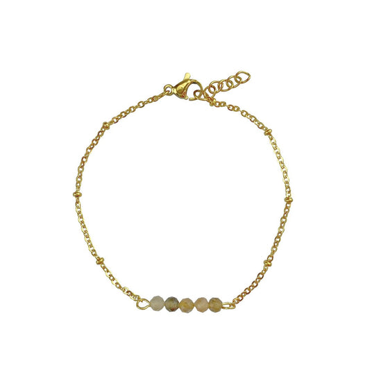 Armband Sonnensteine - Gold