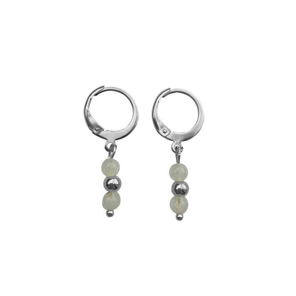 Ohrringe Mondsteine - Silber