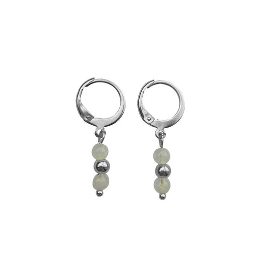 Ohrringe Mondsteine - Silber