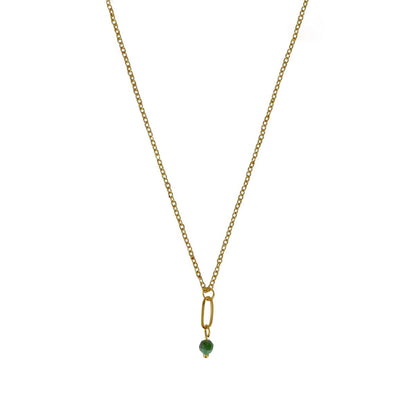 Halskette Smaragd - Gold