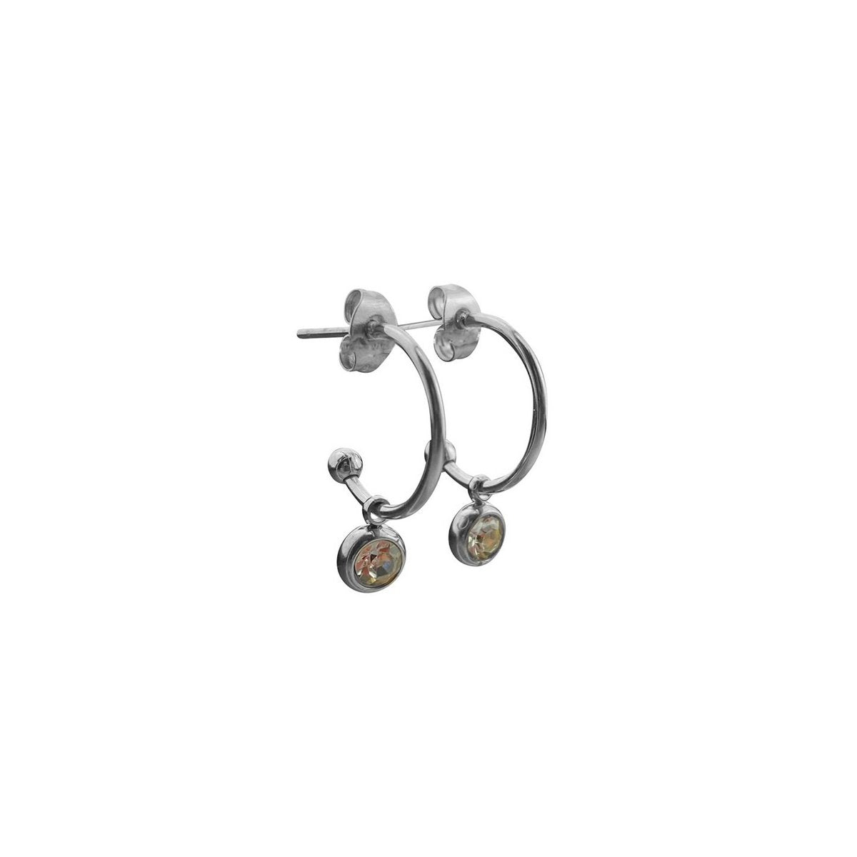 Ohrringe Kristall – Silber