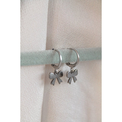 Ohrringe Schleife – Silber