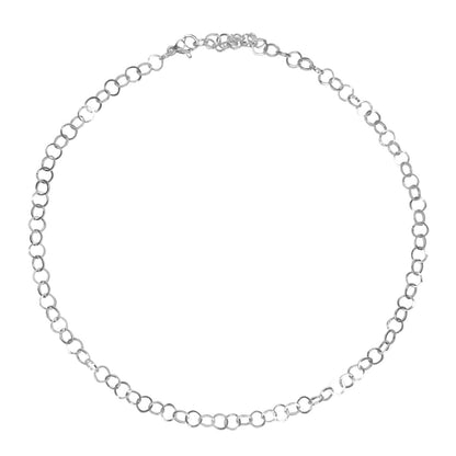Halskette Runde Glieder – Silber